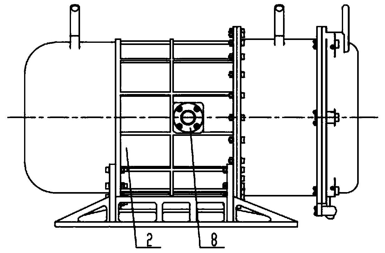 A space comprehensive material science experiment device