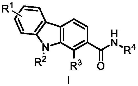 Carbazole alkaloid derivative and preparation method and application thereof