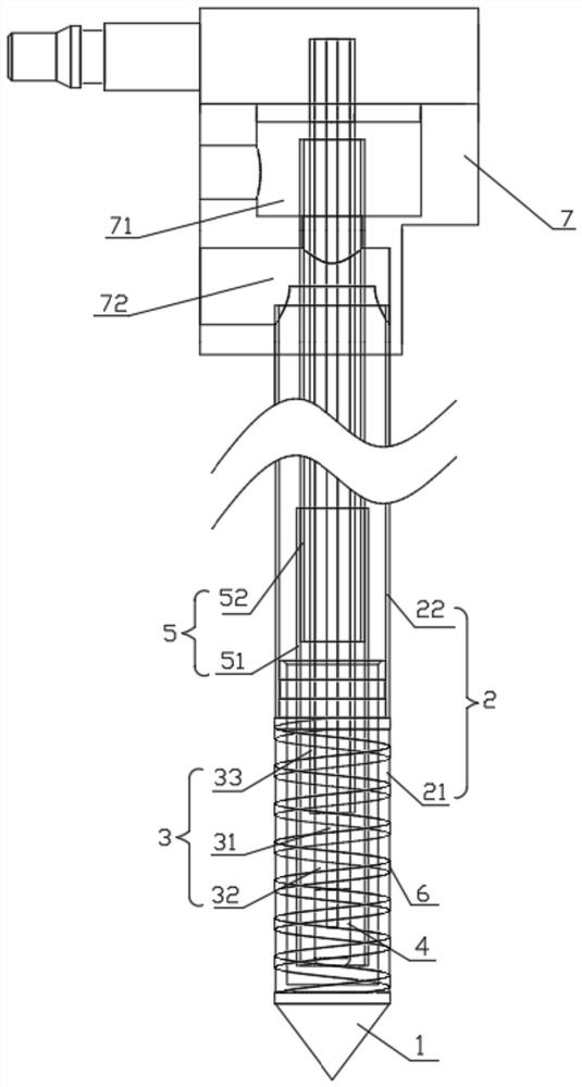 Microwave ablation needle