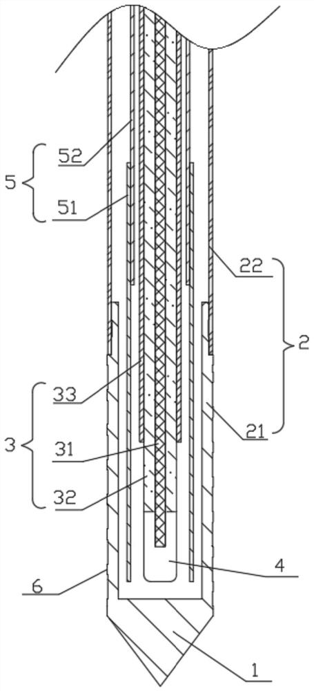 Microwave ablation needle