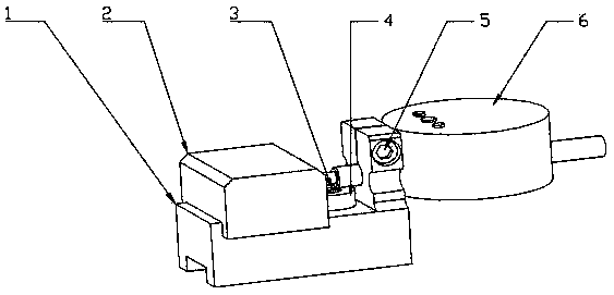 Sheet glass size measuring tool