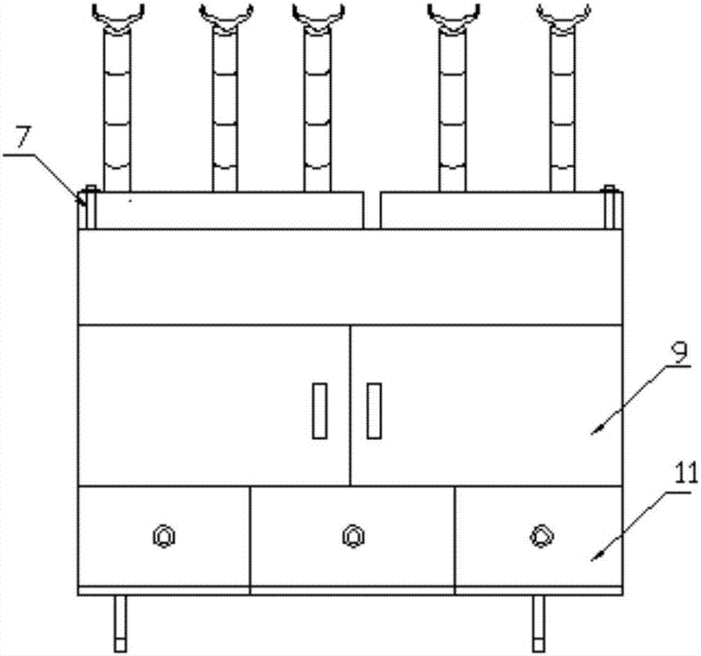 Novel infusion trolley for general surgery department