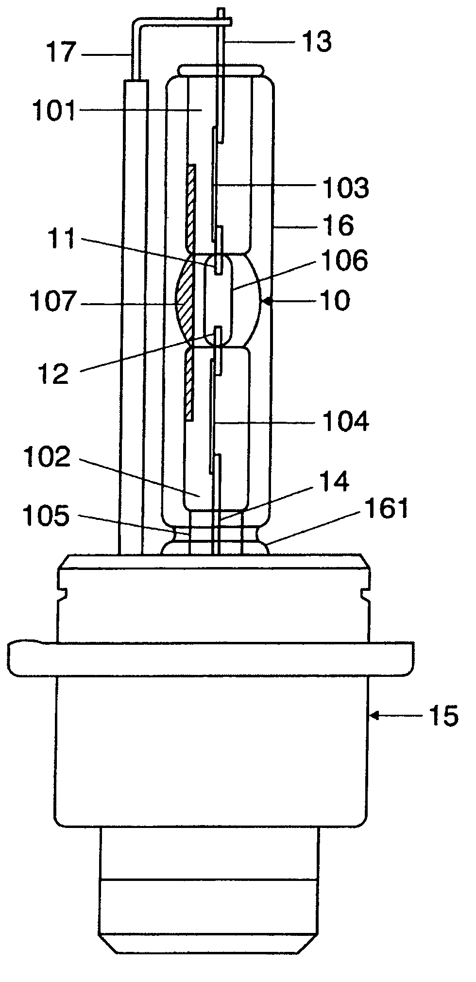 High-pressure discharge lamp having electrically conductive transparent coating