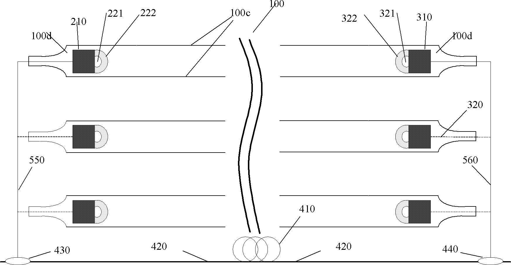 Millimeter wave waveguide communication system