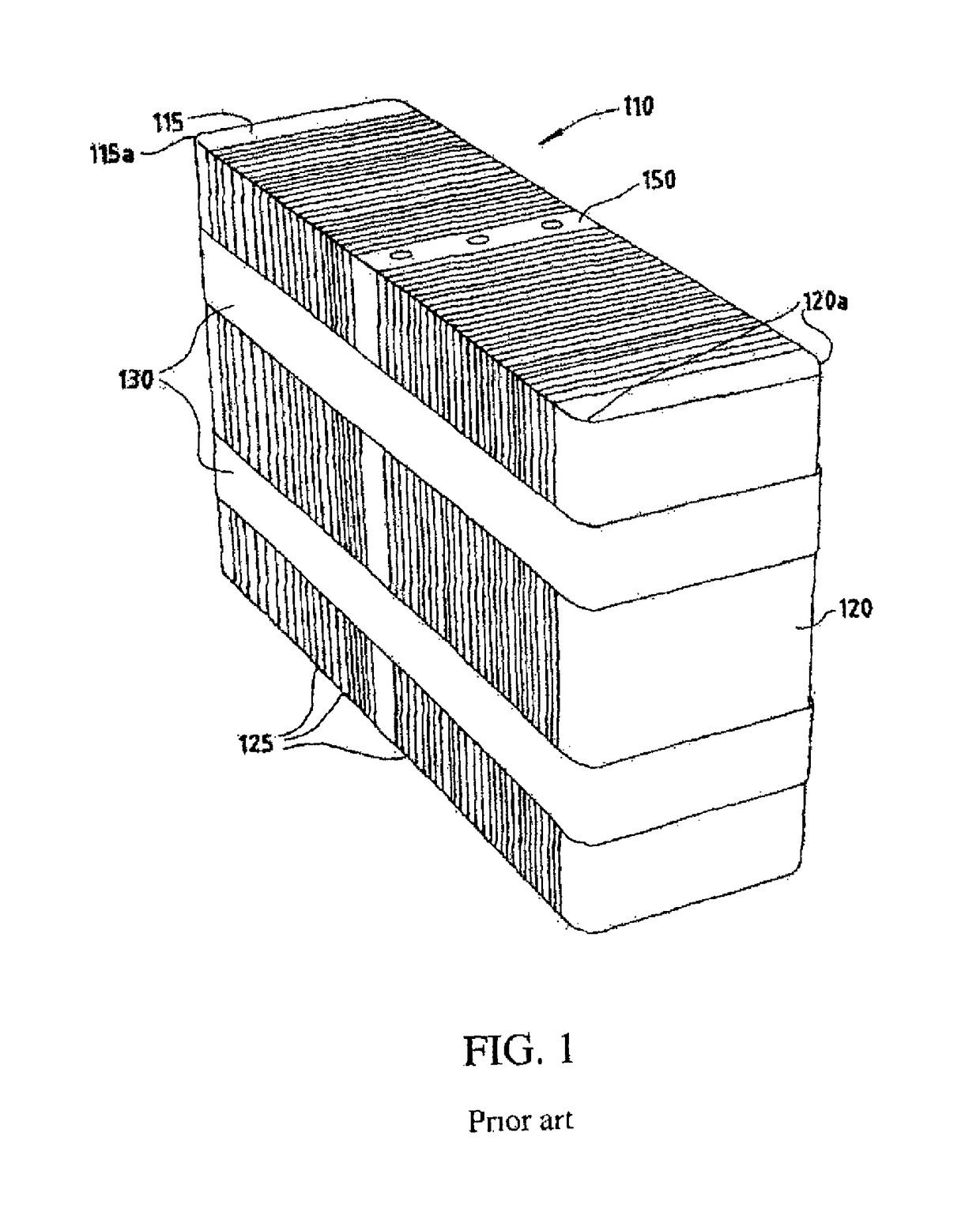 Fuel cell stacks with increased natural frequency