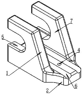 Special simple type lubricating connecting fastener