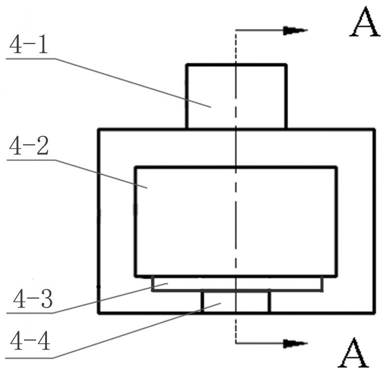 Clamping device and method for testing fatigue performance of twisted steel bar