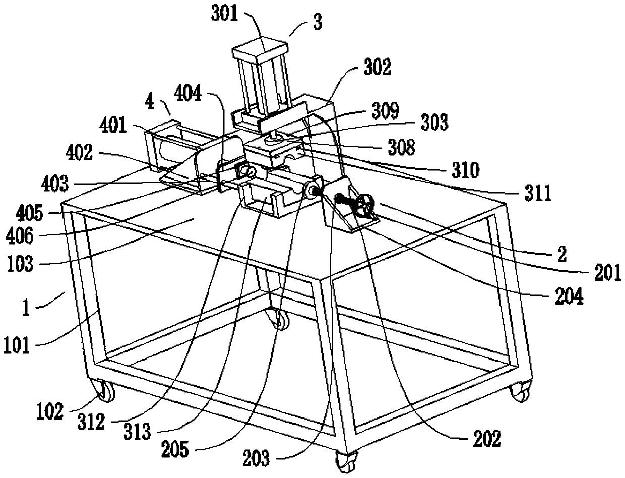 Pipe compression and shrinkage device for condenser manufacturing and use method of device