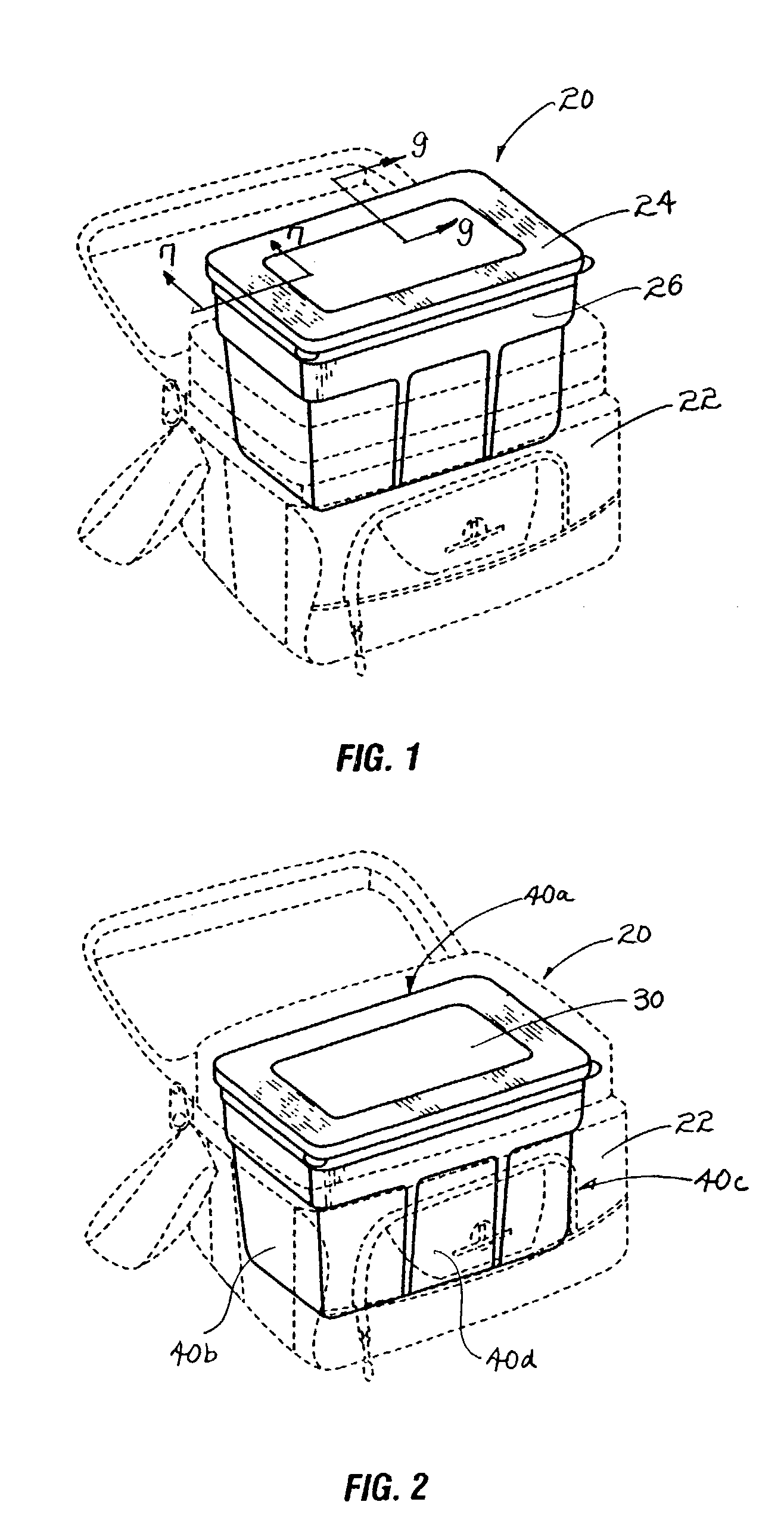 Liquid resistant cooler container