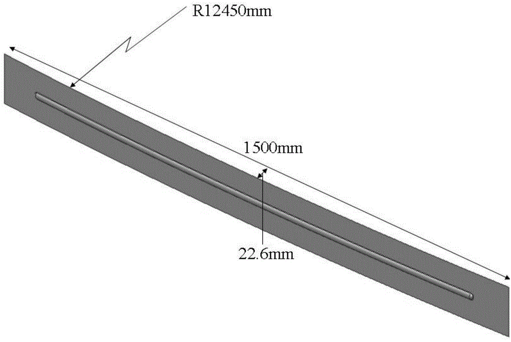Springback compensation method of thin-wall stamped part with large relative bending radius