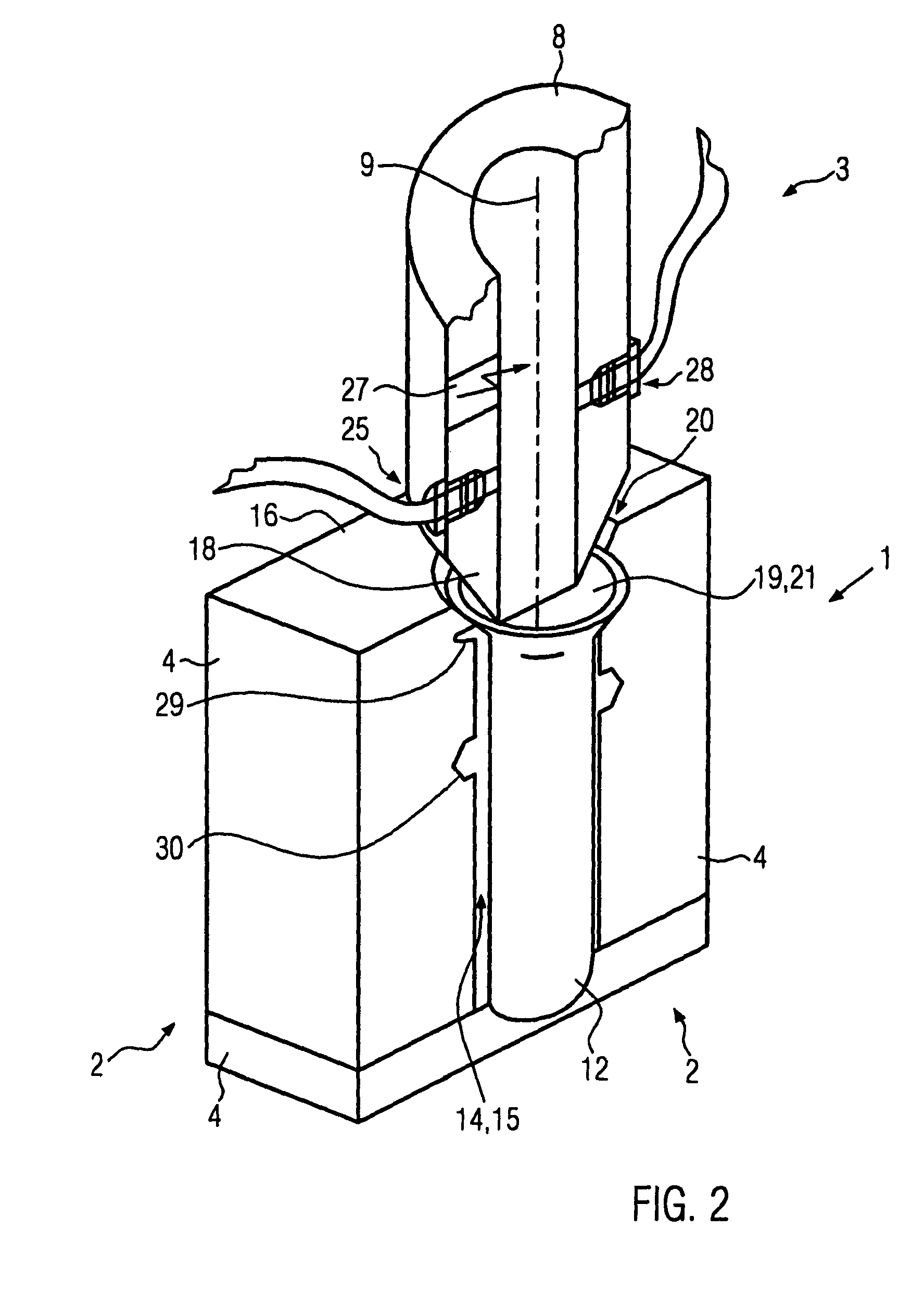 Method and mould arrangement for explosion forming