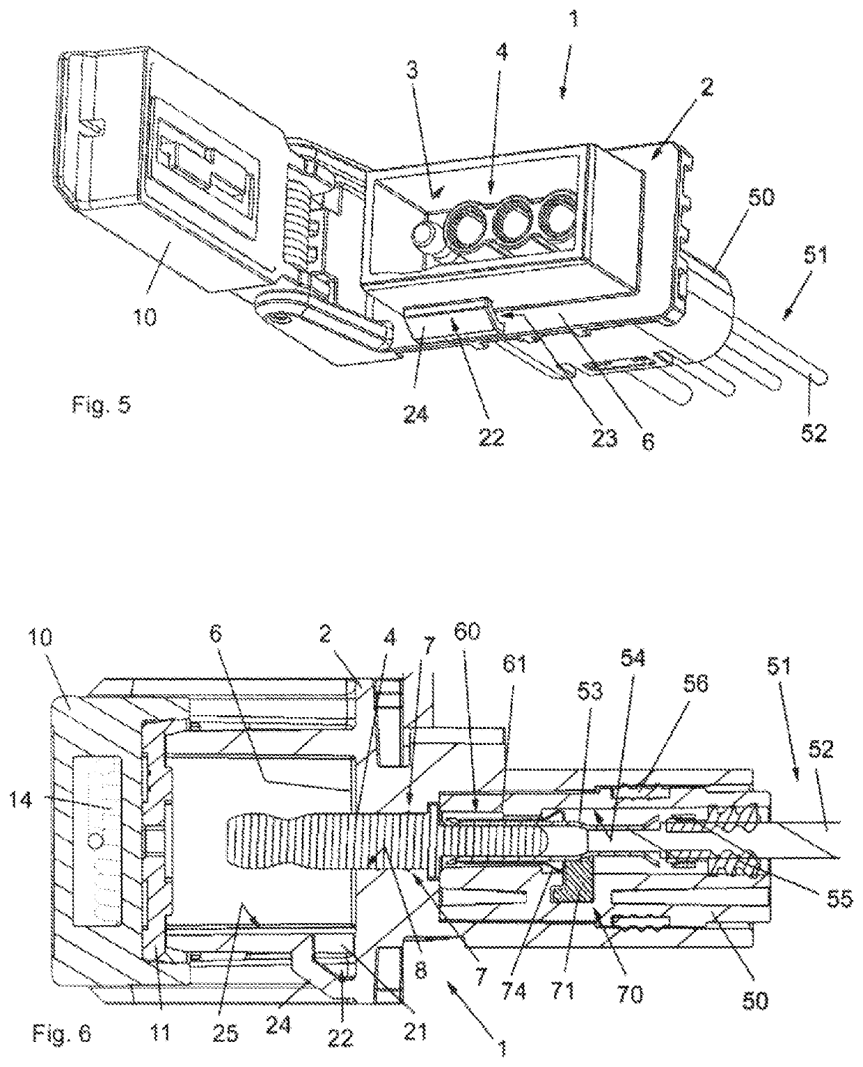 Socket for connecting a trailer plug connector