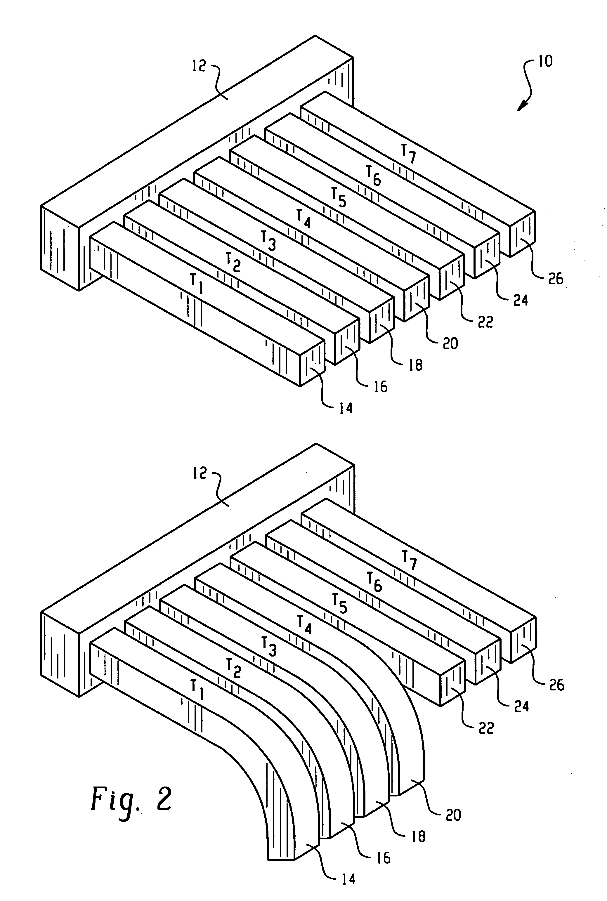 Shape memory polymer temperature sensing devices and methods of use