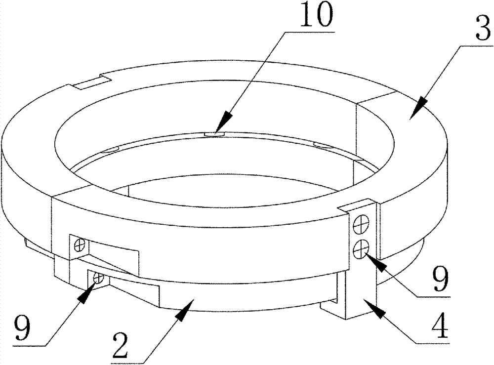 Device for inhibiting vortex-induced vibration of underwater standpipe of fish-tail imitating cowling