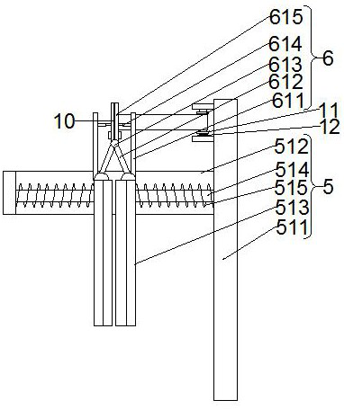 A textile fabric length measuring device