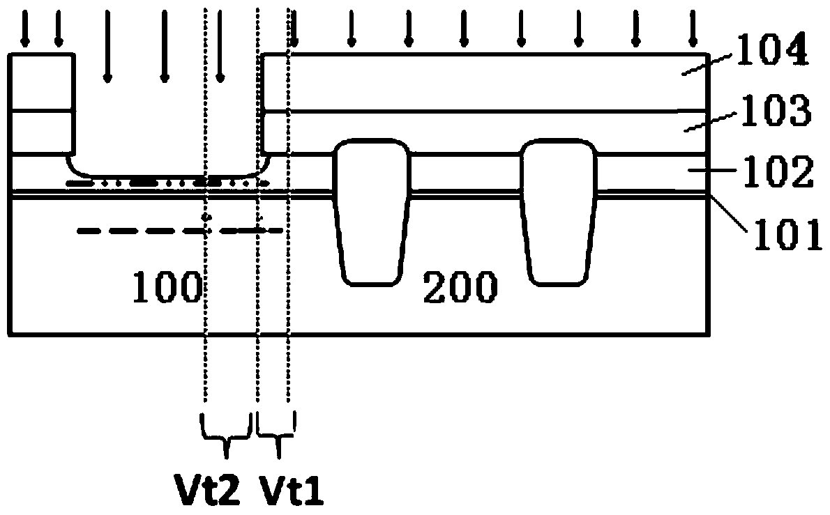 Method for stabilizing threshold voltage of word line of flash memory cell