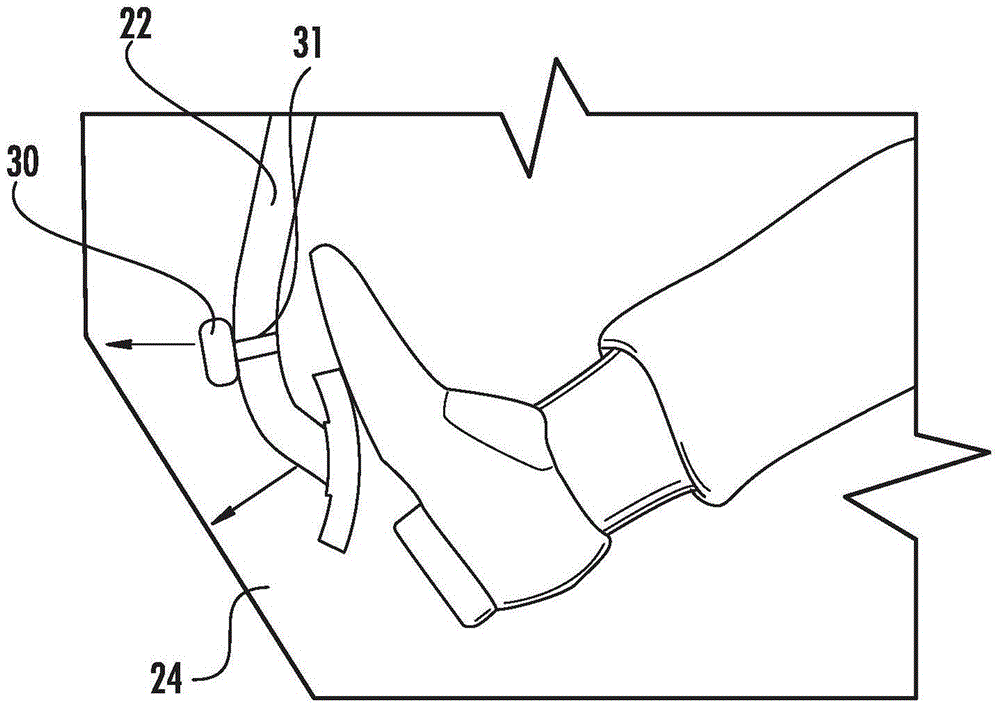 Braking intensity indicator system including selective adjustment of brake pedal light and related methods