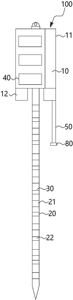 Seabed pore water collecting device