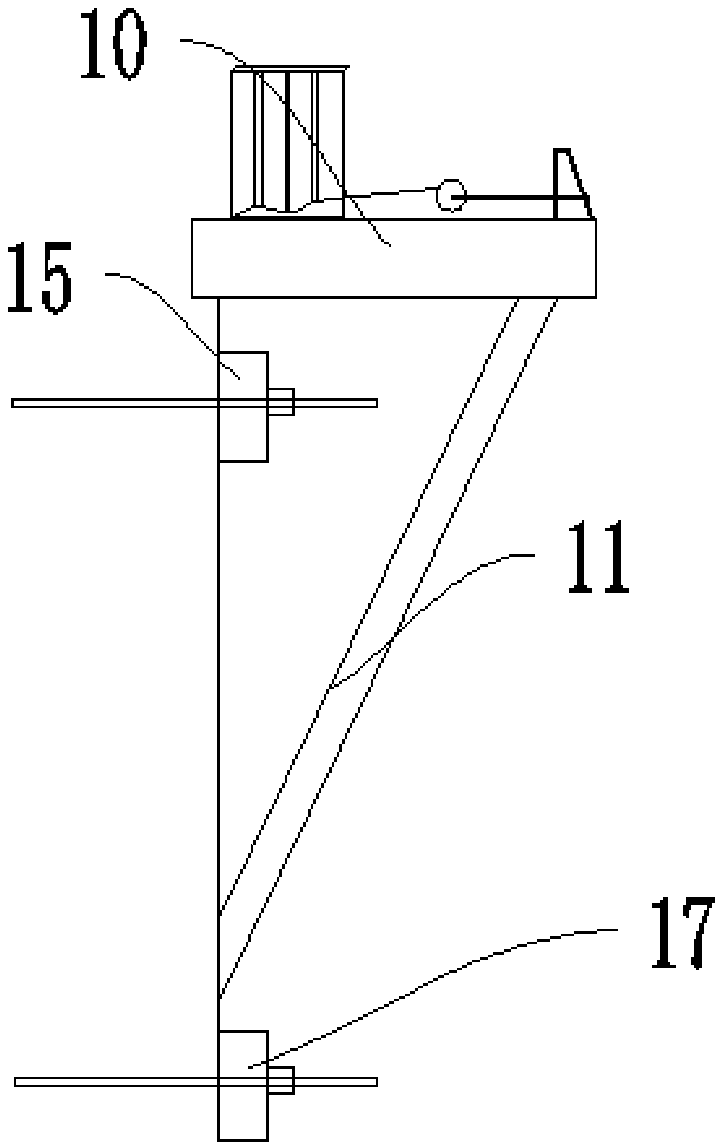 Support hoisting mechanism and hoisting system