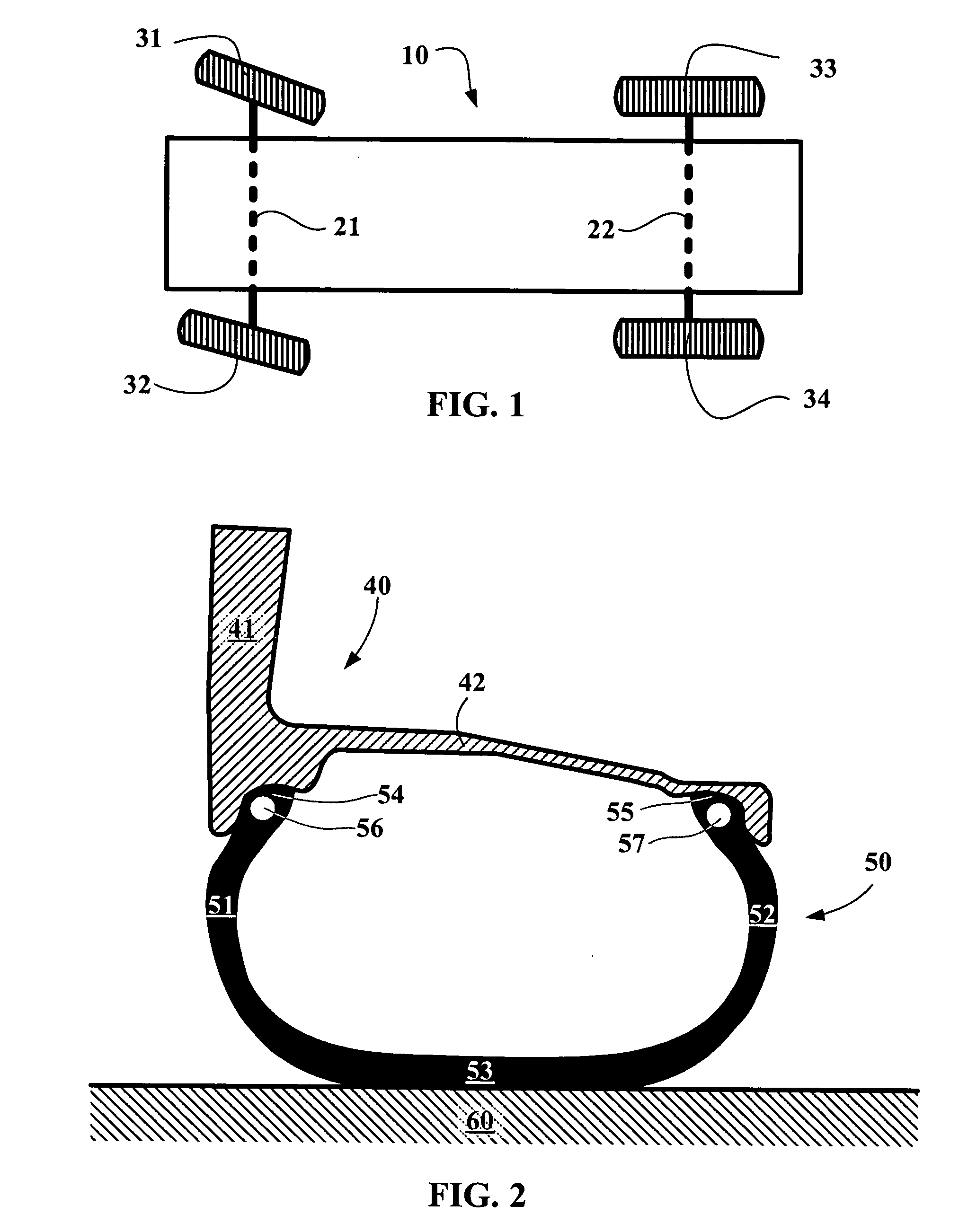 Method of unseating a tire