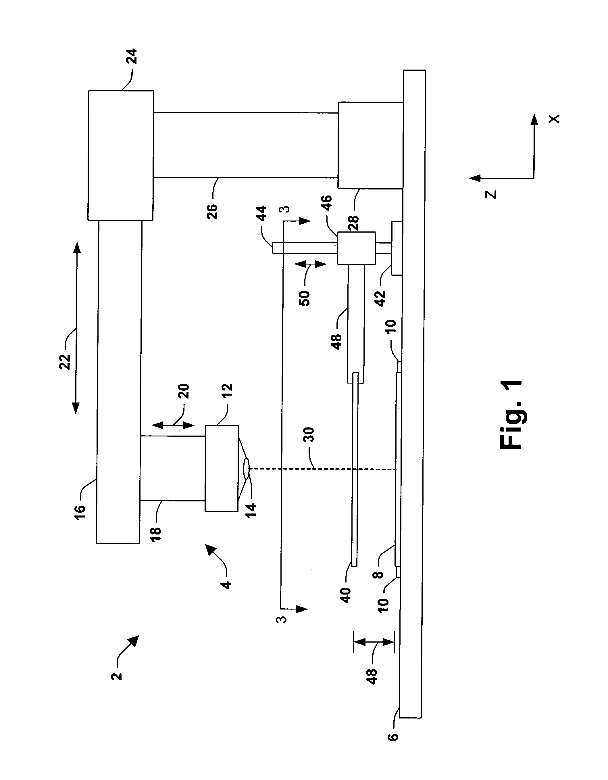 System and method for defect identification and location using an optical indicia device
