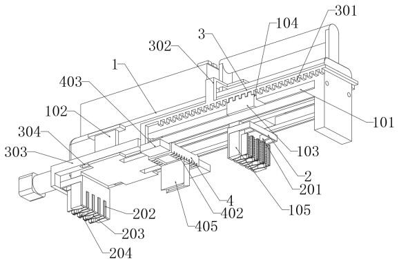 Straightening device based on metal bent wire machining