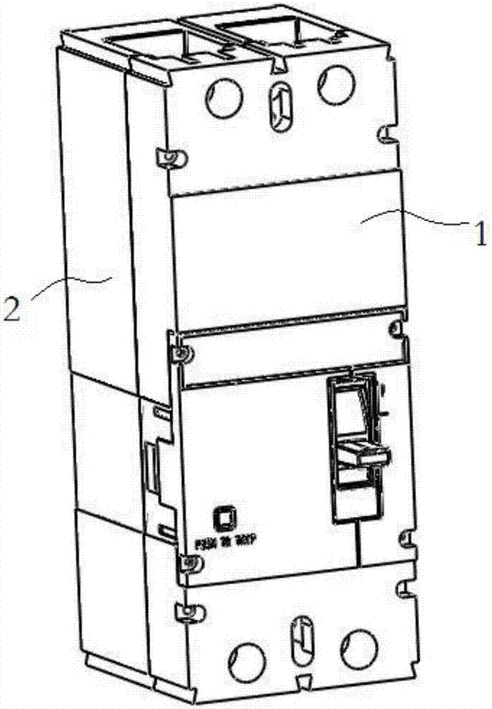 A DC circuit breaker arc extinguishing device