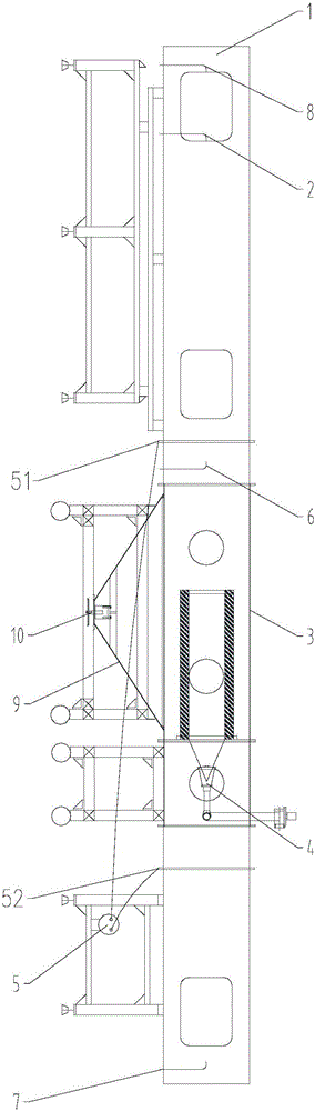Reverse-blowing detection device for self-cleaning type filter element and fan