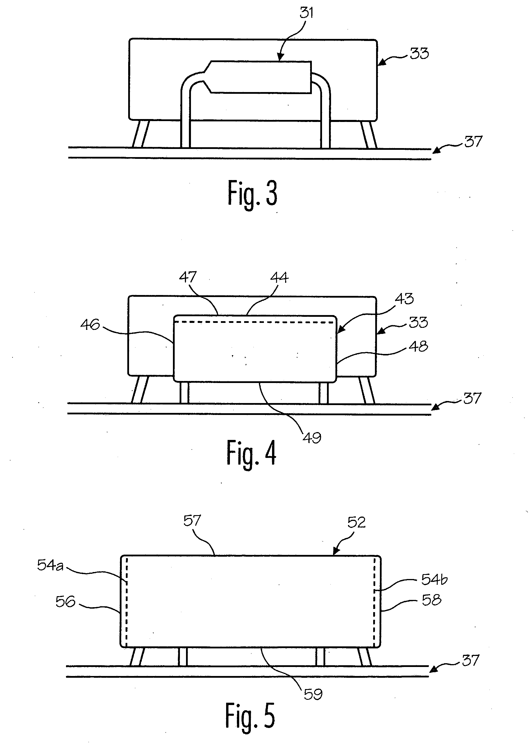 Surge suppressor, electronic device, and method with components oriented for improved safety