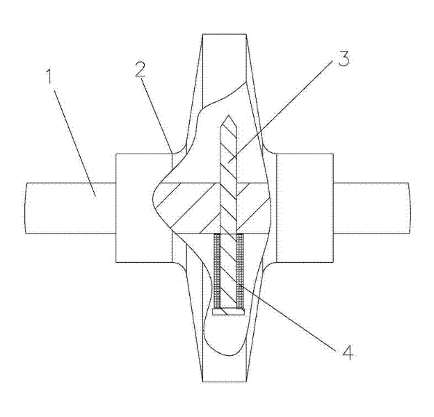 Cable disc structure and manufacturing method thereof