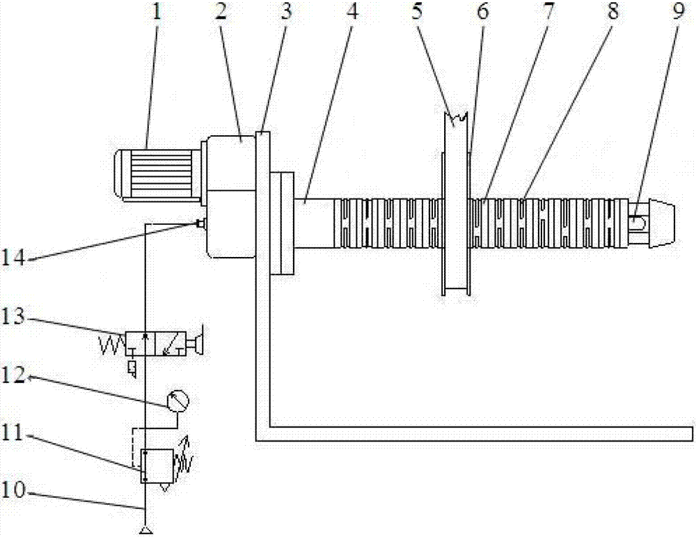 Waste foil rolling device