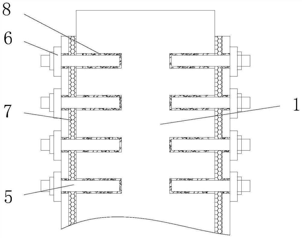 Steel structure for uninterrupted traffic column pier bridge jacking