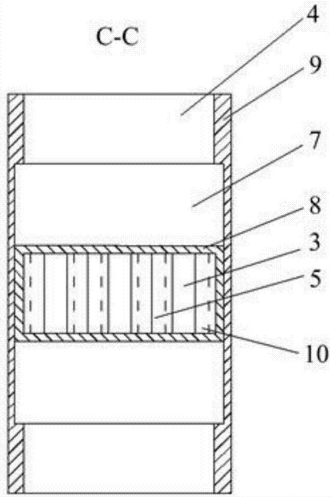 Gas-solid mixed heating powdered oil shale destructive distillation apparatus