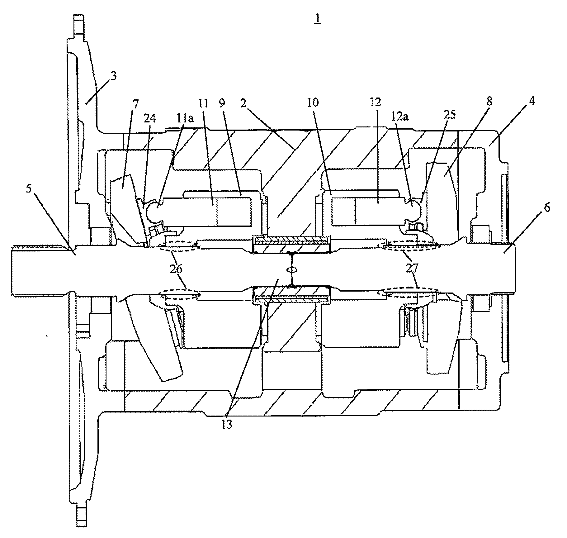 Hydraulic pump for excavator and excavator comprising the same