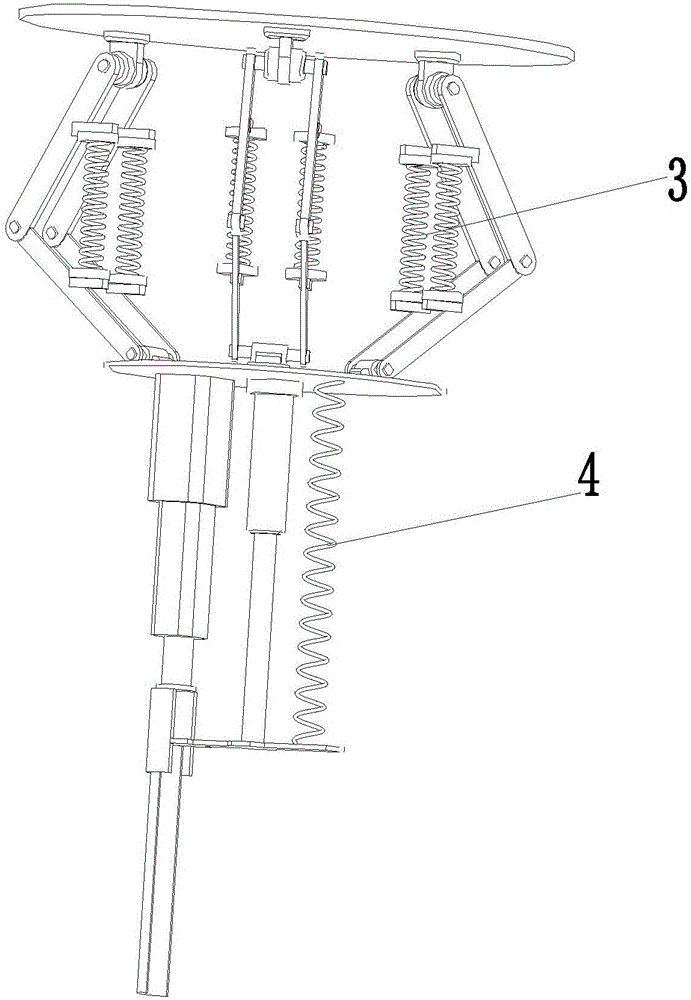 Manipulator special for six-degree-of-freedom one-way paper inserting industrial robot