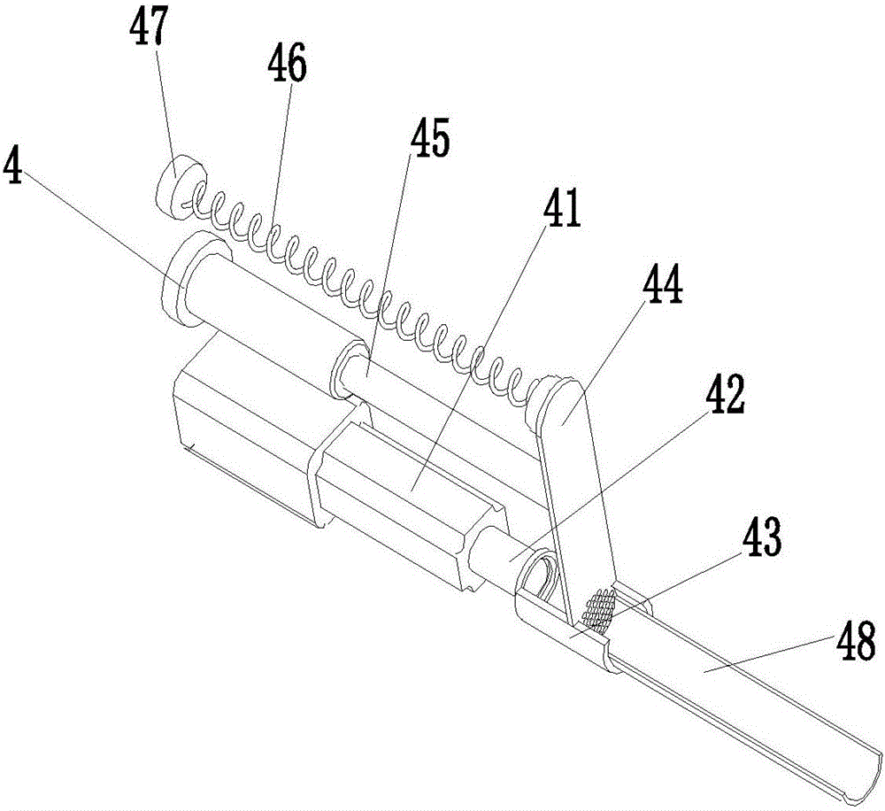 Manipulator special for six-degree-of-freedom one-way paper inserting industrial robot