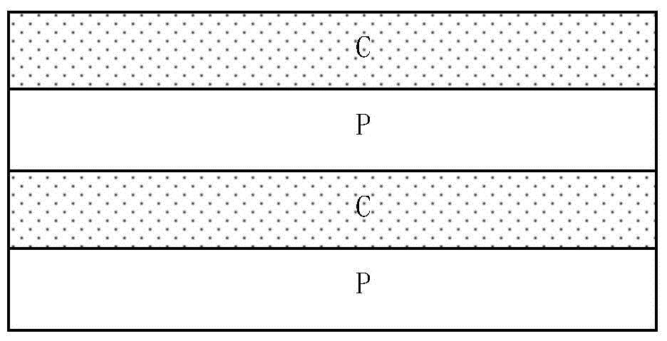 Ceramic/polymer composite with high dielectric constant and preparation method thereof