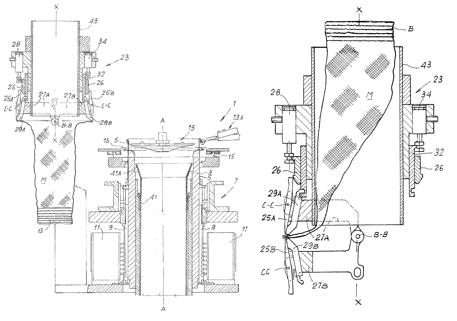 Method and machine for knitting tubular knitted articles