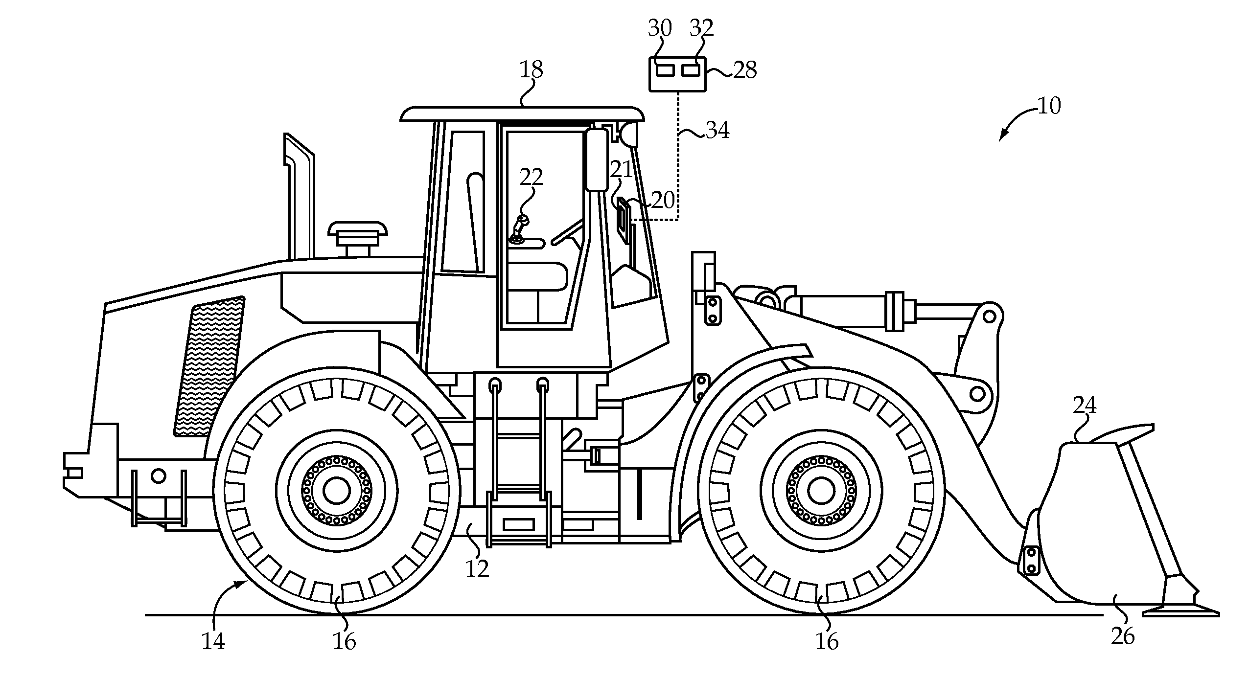 Payload material density calculation and machine using same