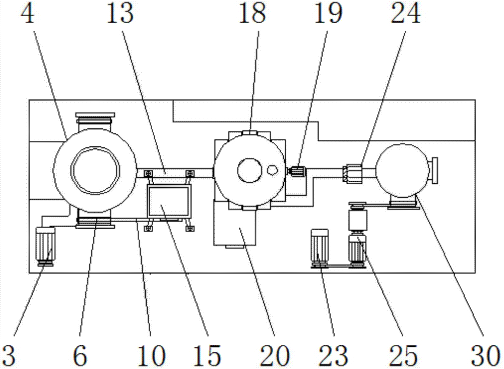 Plastic processing pulverizing device with cleaning function