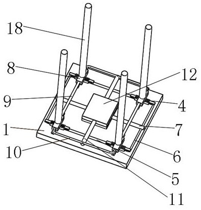 Damping device for light steel integrated housing