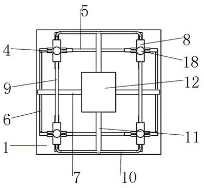 Damping device for light steel integrated housing
