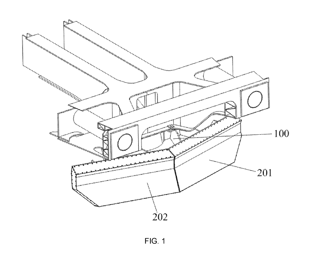 Honeycomb type cowcatcher and energy absorber for rail transit vehicles