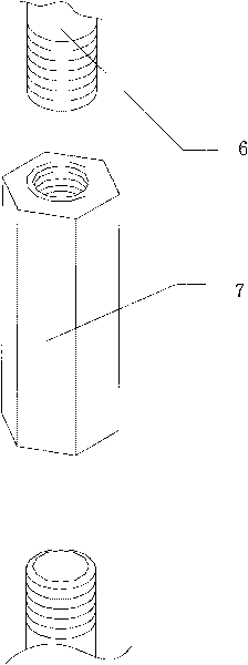 Typhoon-resistance earthquake-resistance strengthening device for wall