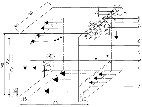 Multilevel compound coupling artificial wetland system and its application