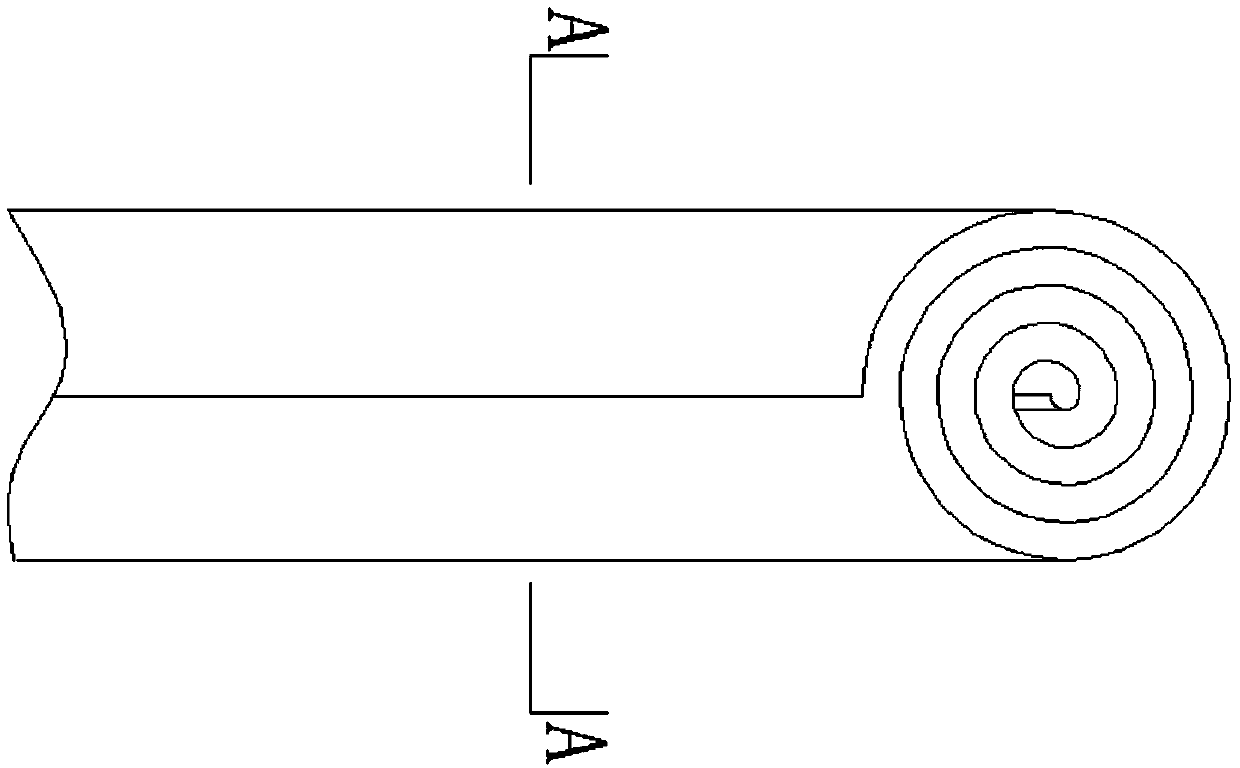 Thermoplastic polymer composite material directionally reinforced by long fibers or continuous fibers and preparation method thereof