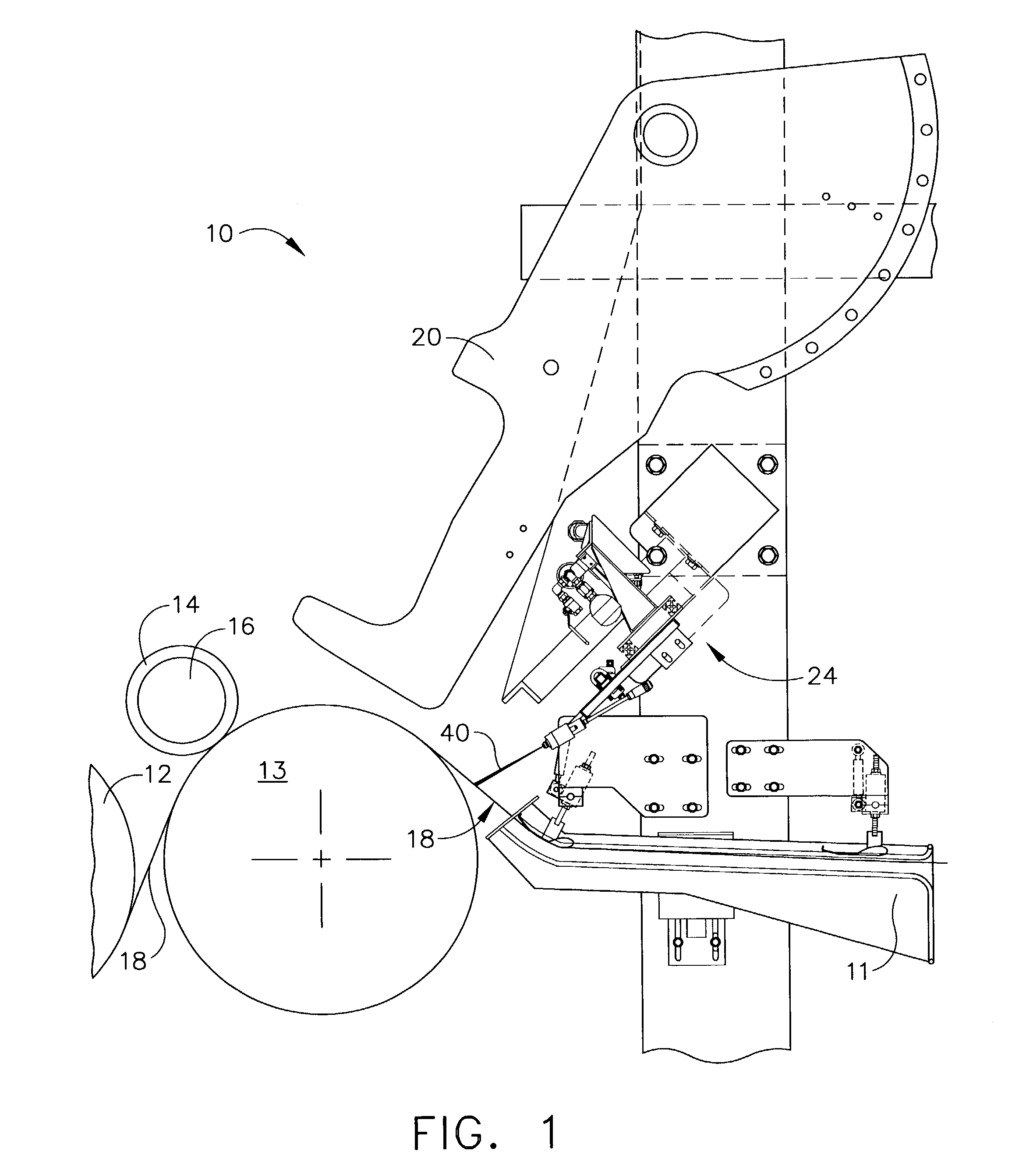 Tissue reel transfer device and method