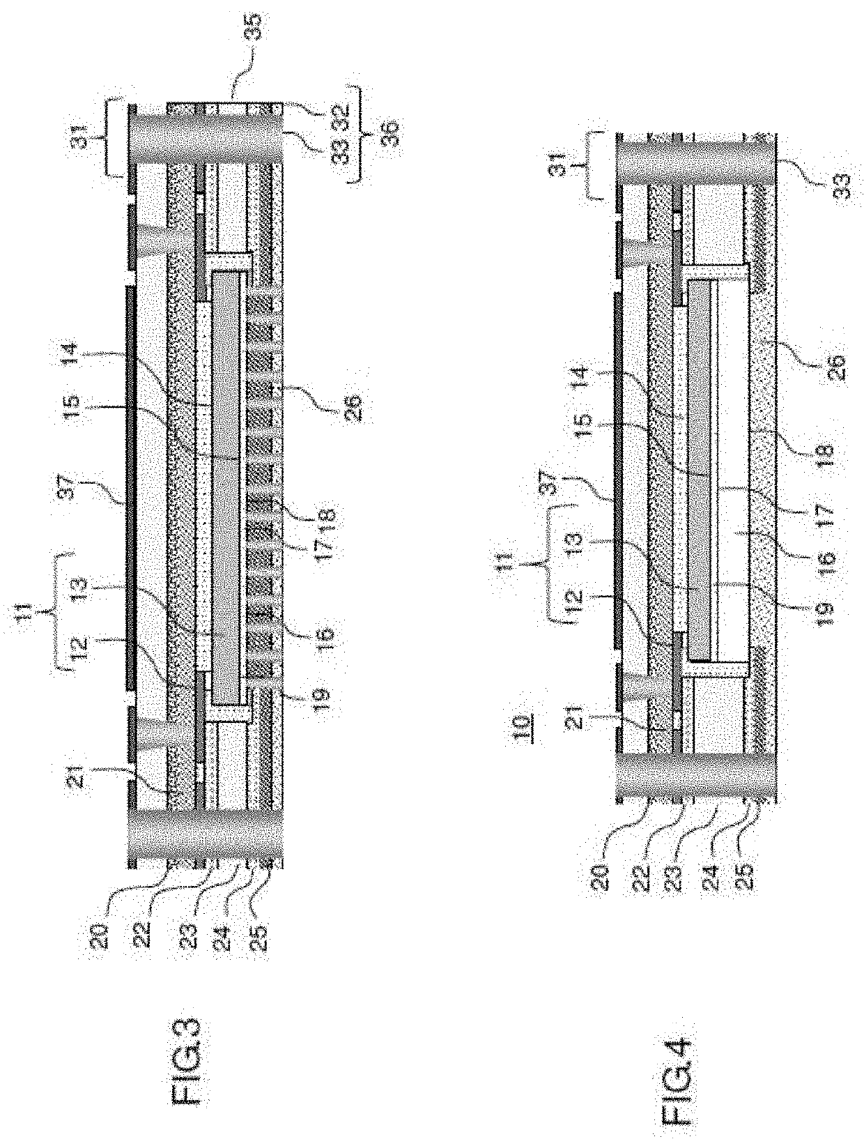 Moisture-resistant electronic component and process for producing such a component