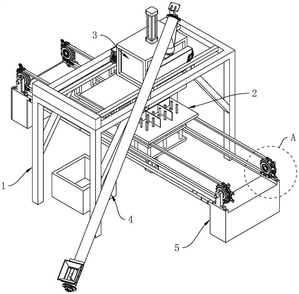 A kind of anti-cracking block manufacturing equipment