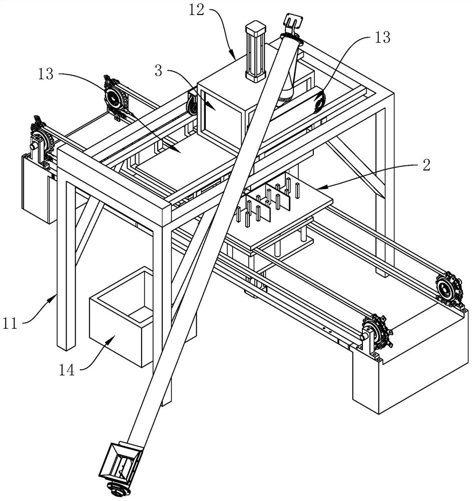 A kind of anti-cracking block manufacturing equipment